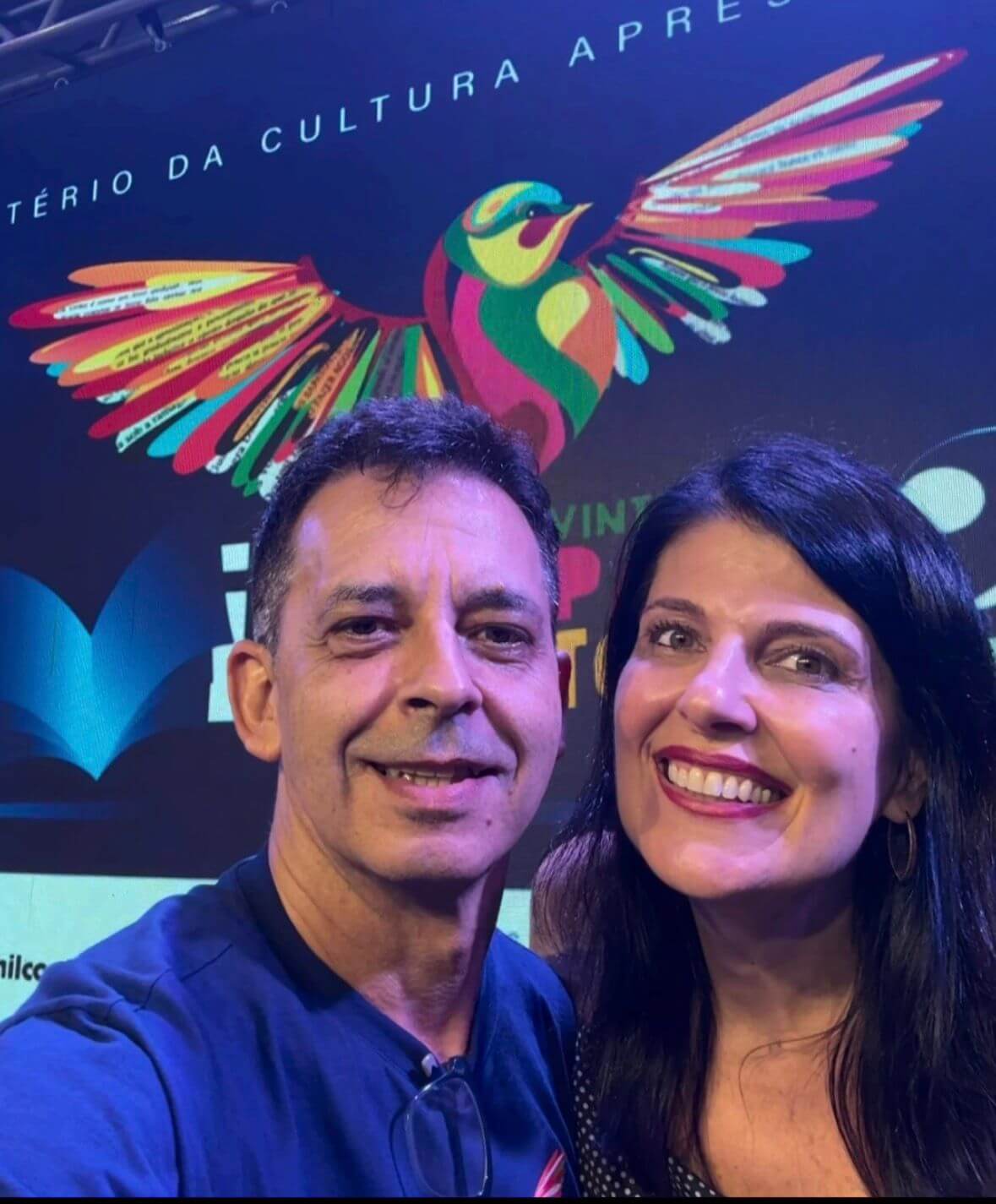 Brigite Farina Schröter e Fernando Freitas Filho
